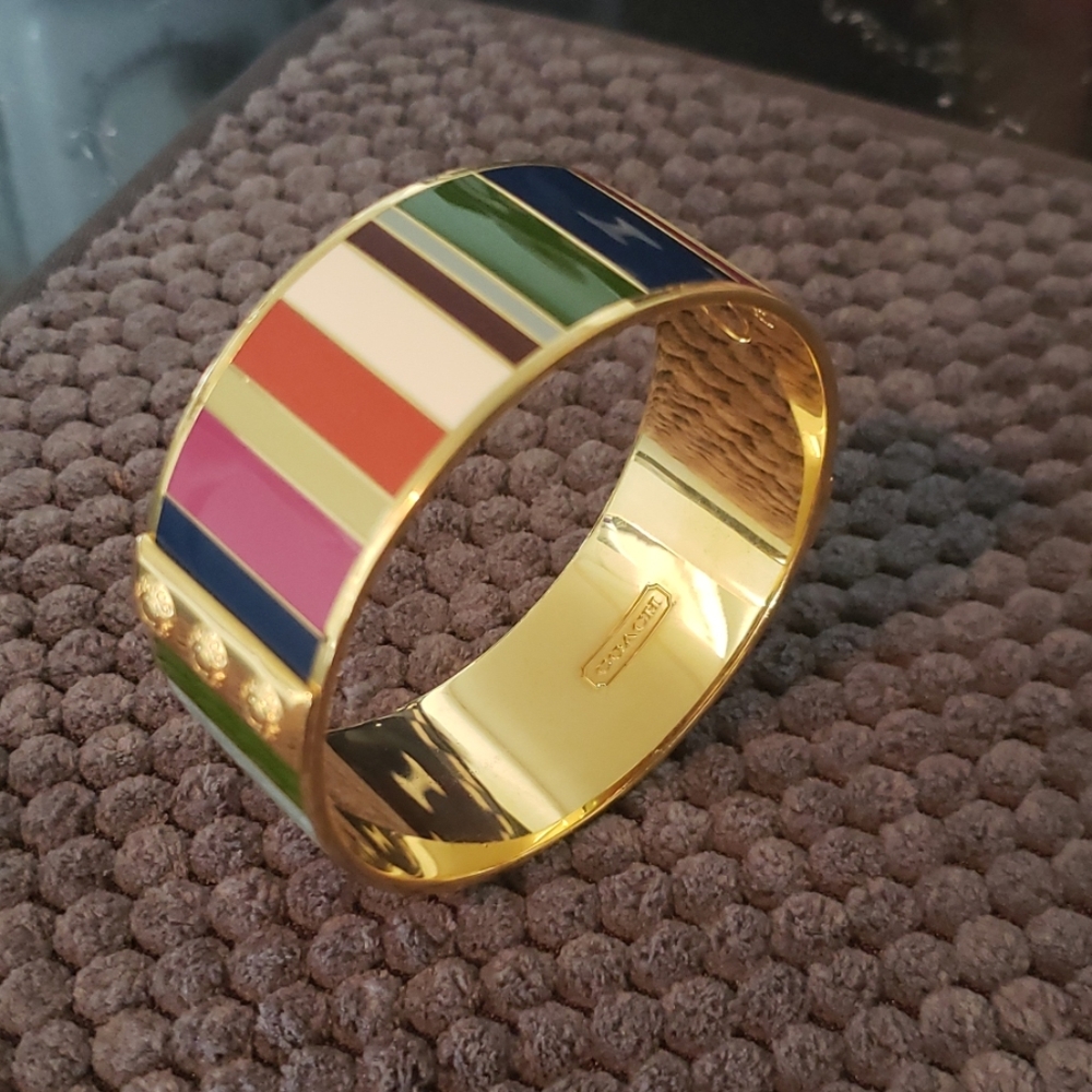 Coach band bracelet